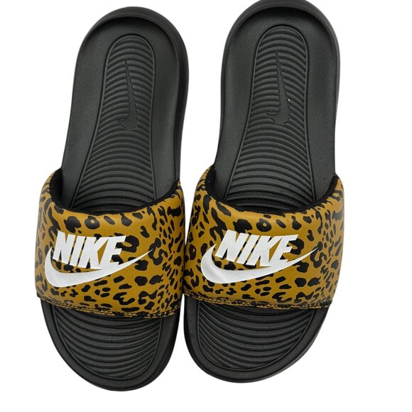 Nike‎ Victori One Slide Women's Size 10 Leopard Print CN9676-700 Sandals - Picture 5 of 8